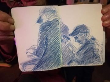 Malcolm Bruce and Subassa: January event